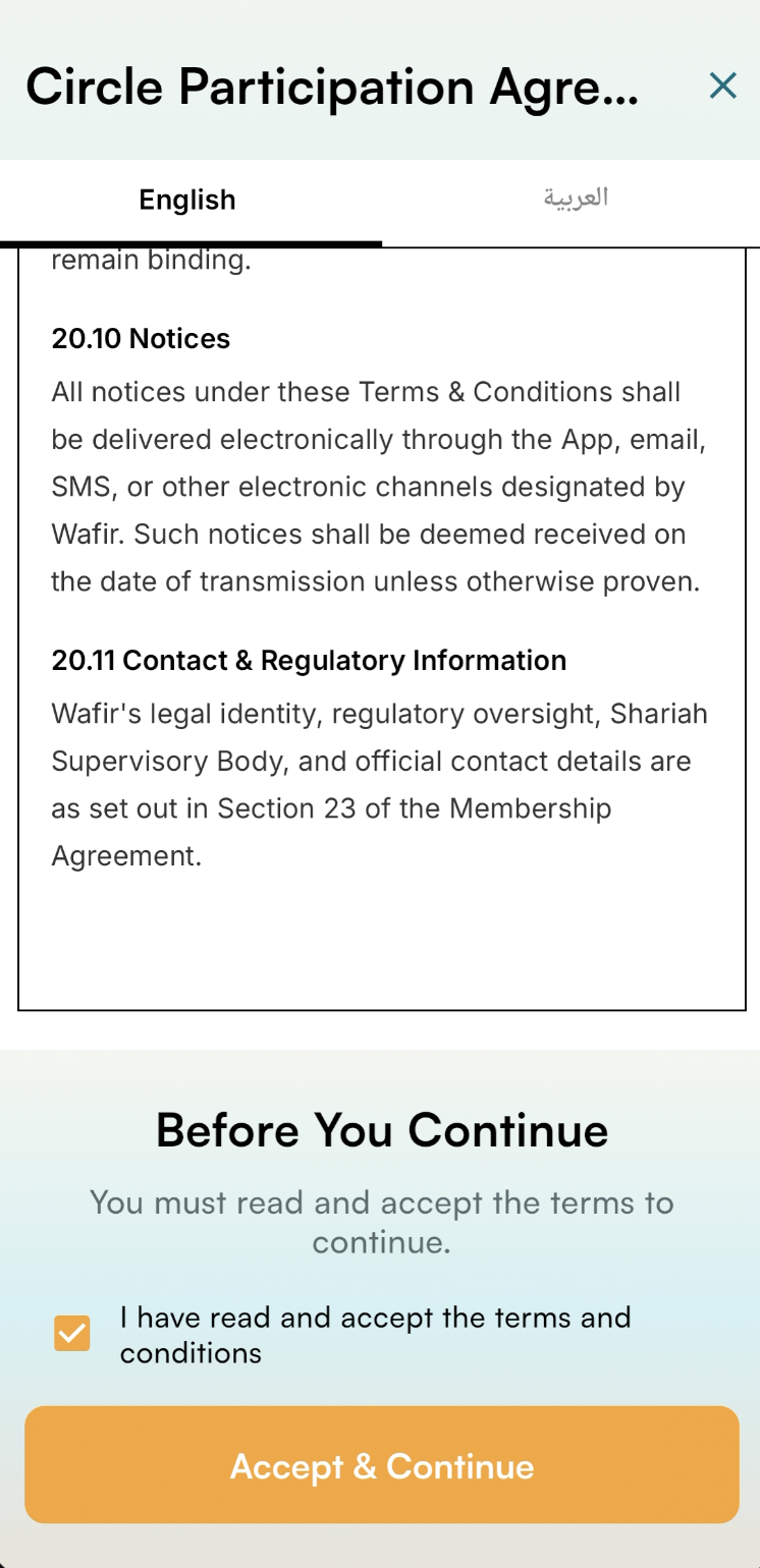 Pay and sign the agreement