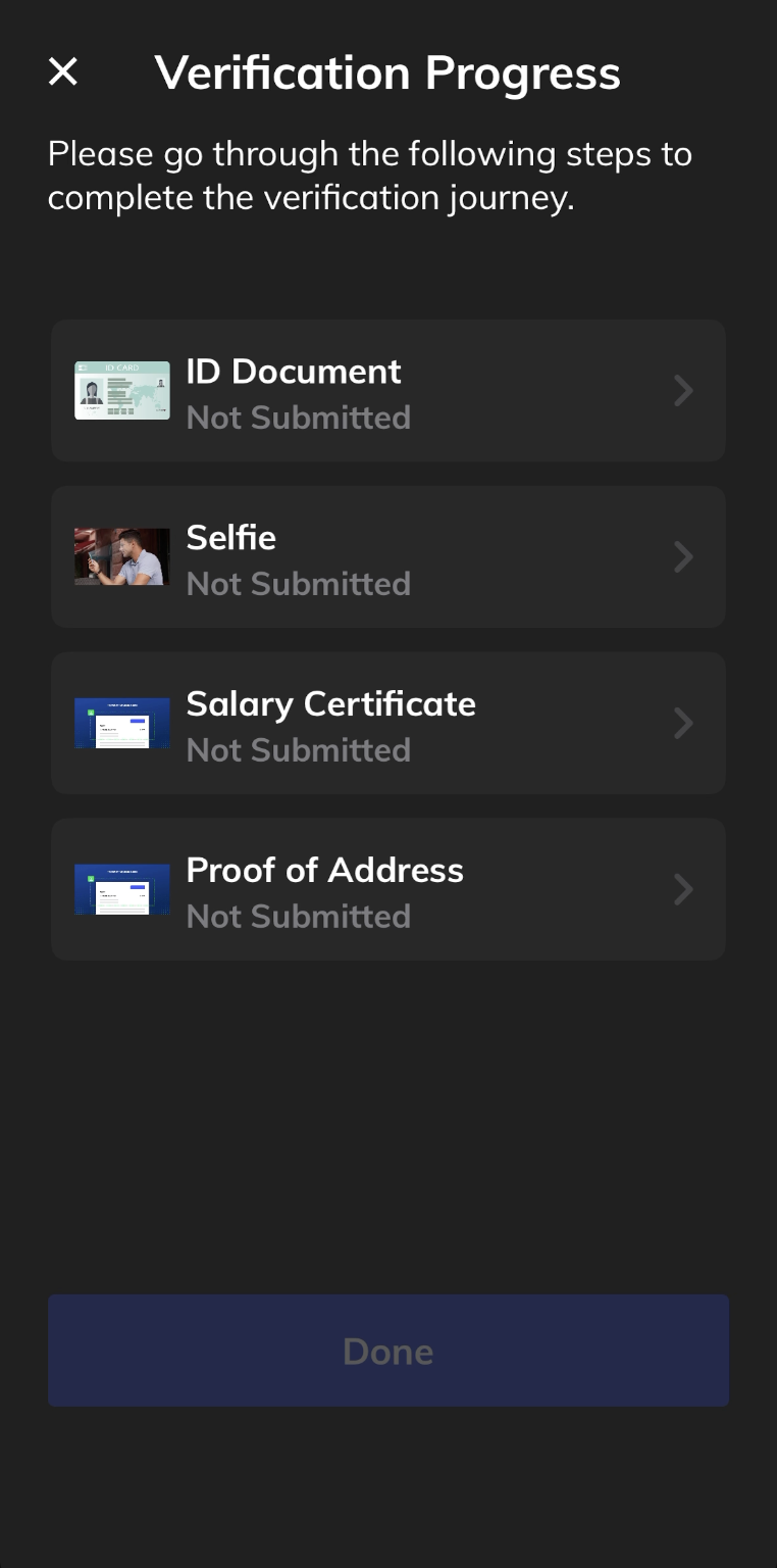 Upload your documents